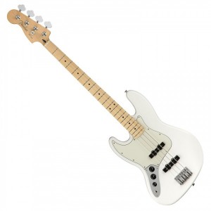 Fender Player Jazz Bass Left-Handed, Maple Fingerboard, Polar White